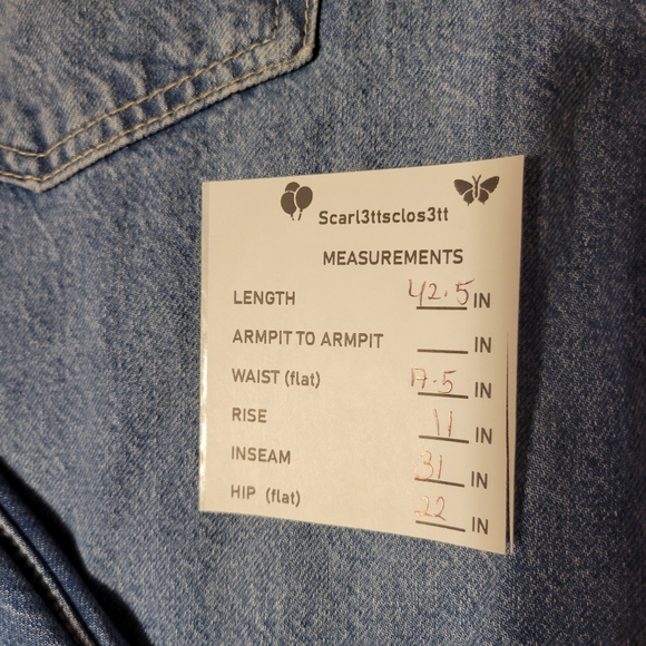 H&M Baggy wide loose fit mid waist size 6 - Picture 11 of 12